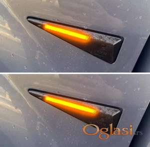 Dinamicki migavci CRNI Renault Megane