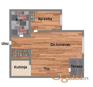 Dvosoban stan na odlicnoj lokaciji.