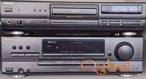 Technics receiver i cd player