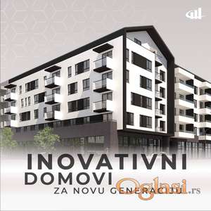 TROSOBAN 61m² U IZGRADNJI / POVRAT PDV / MOGUĆA GARAŽA / KPT