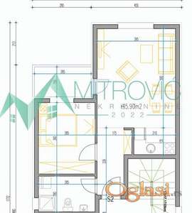 Novi Sad, Vidovdansko naselje- Odlični stanovi u izgradnji 46m2