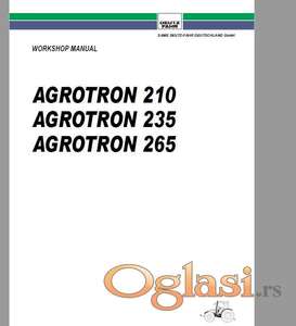 Deutz Fahr Agrotron 210 -235-265 Radionički priručnik