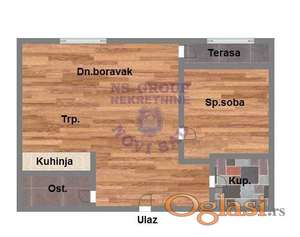 Dvosoban, 44m2 Miseluk