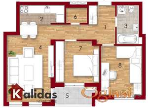 podbara - dvoiposoban, PDV, mogućnost kupovine garaže, ostave...