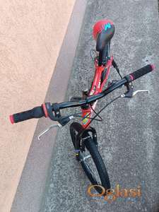 Decij bicikl Booster Turbo 20 sa brzinama crvena