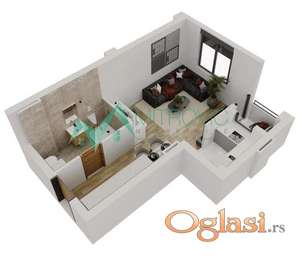 Novi Sad, Salajka - Garsonjera  27m2 