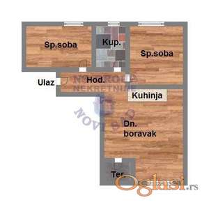 Trosoban stan u izgradnji u centru Novog Sada!