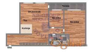 Dvoiposoban stan a Telepu, 67m2