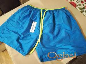 Novi muski sorts sa postavom Fashion u velikom broju 5XL Plavi Novo