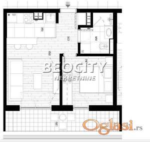 Surčin, Radiofar, Autoput za Zagreb, 1.5, 43m2