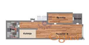 Dvosoban 53m2 Bulevar Evrope