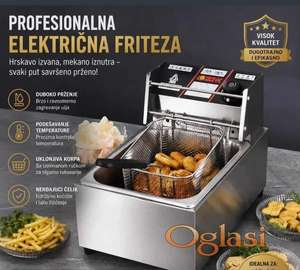 Friteza INOX 5 litara peofesionalna