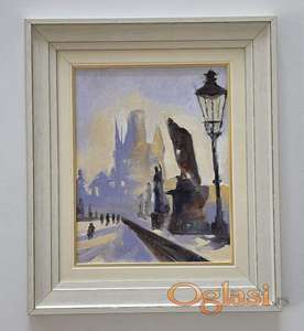 Ulje na platnu - Karlov most, Prag