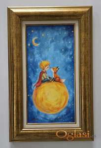 Ulje na platnu - Mali princ, prelepa slika!