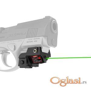 Punjivi zeleni laser za pištolje