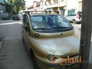 TRI OČUVANA SEDIŠTA ZA FIAT MULTIPLU 2003 GODIŠTE- NEOŠTEĆENO
