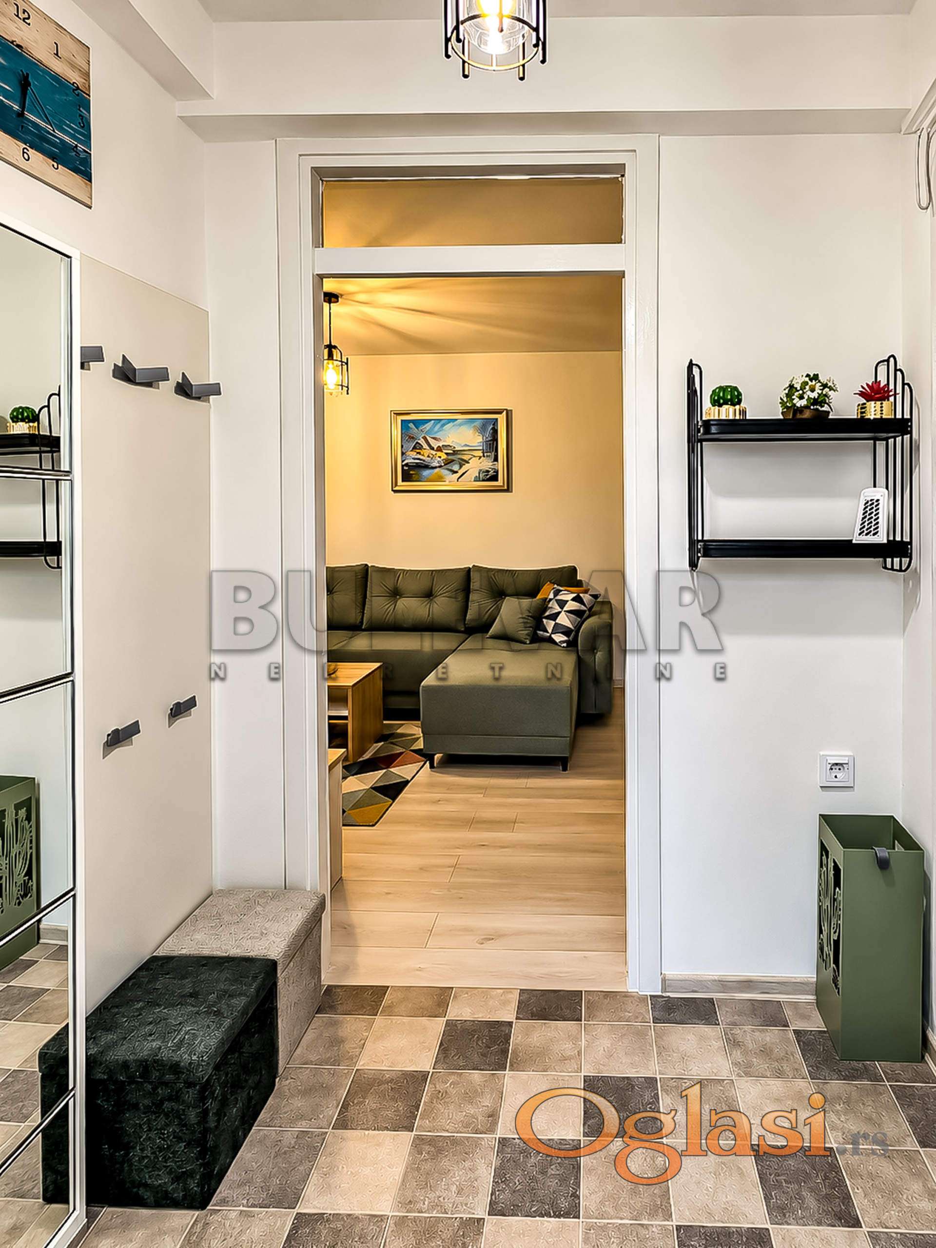 one-and-a-half-room apartment at Čaira, 40m2 — photo