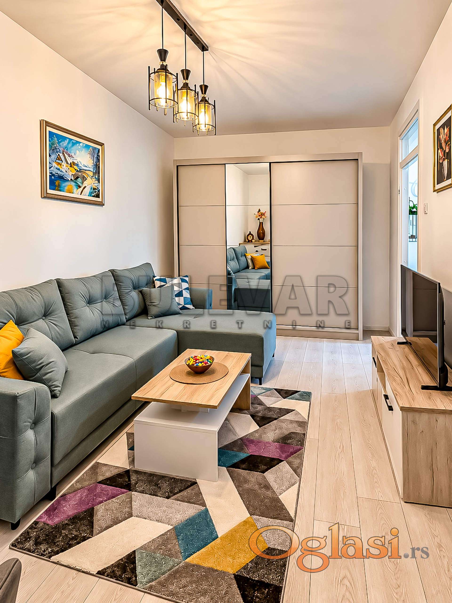 one-and-a-half-room apartment at Čaira, 40m2 — photo
