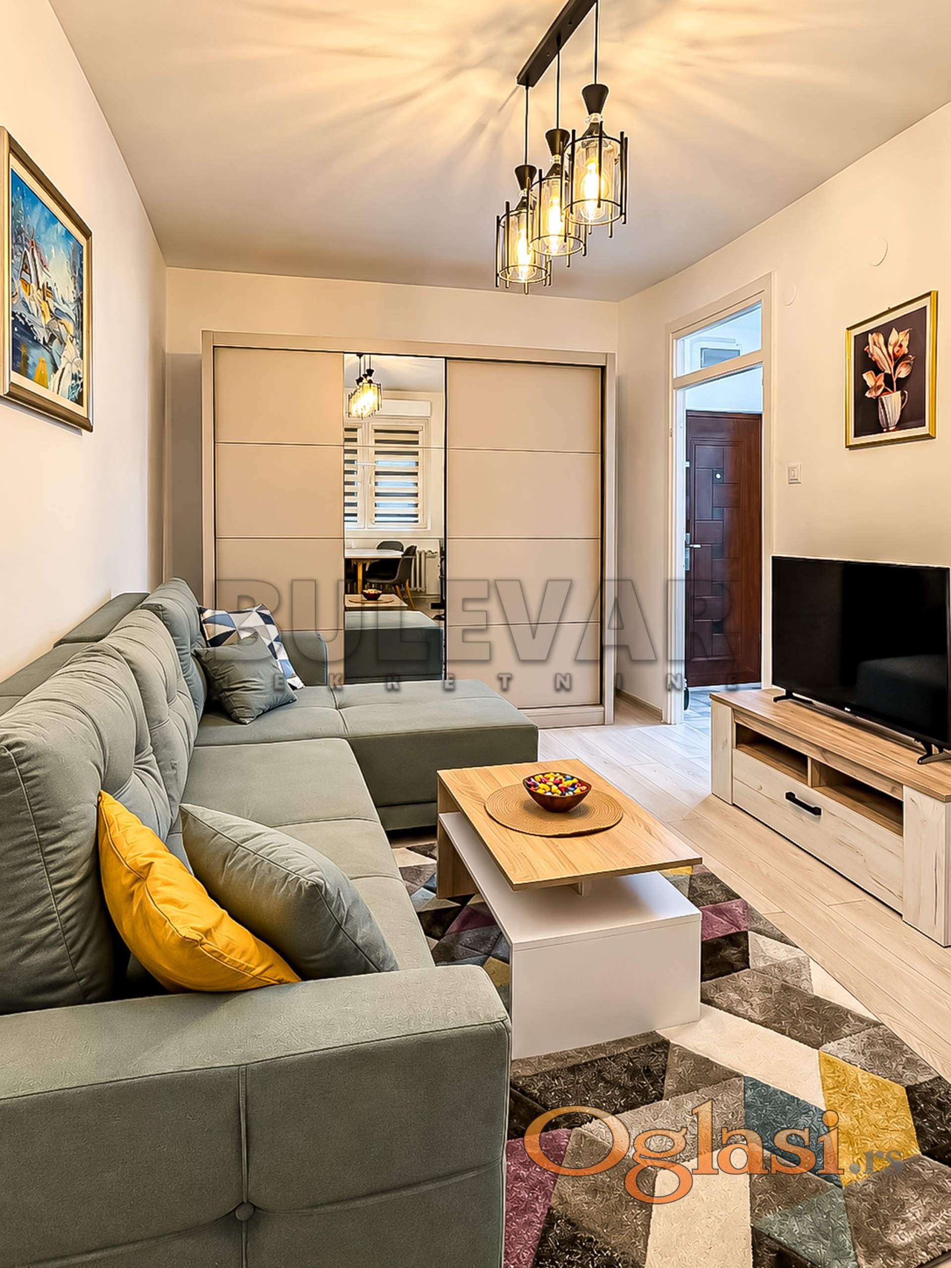 one-and-a-half-room apartment at Čaira, 40m2 — photo
