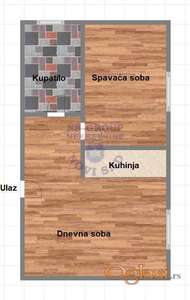 Jednoiposoban stan na Klisi, 27m2