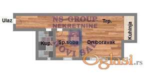 Stan na prodaju Novi Sad 36m2, 567218