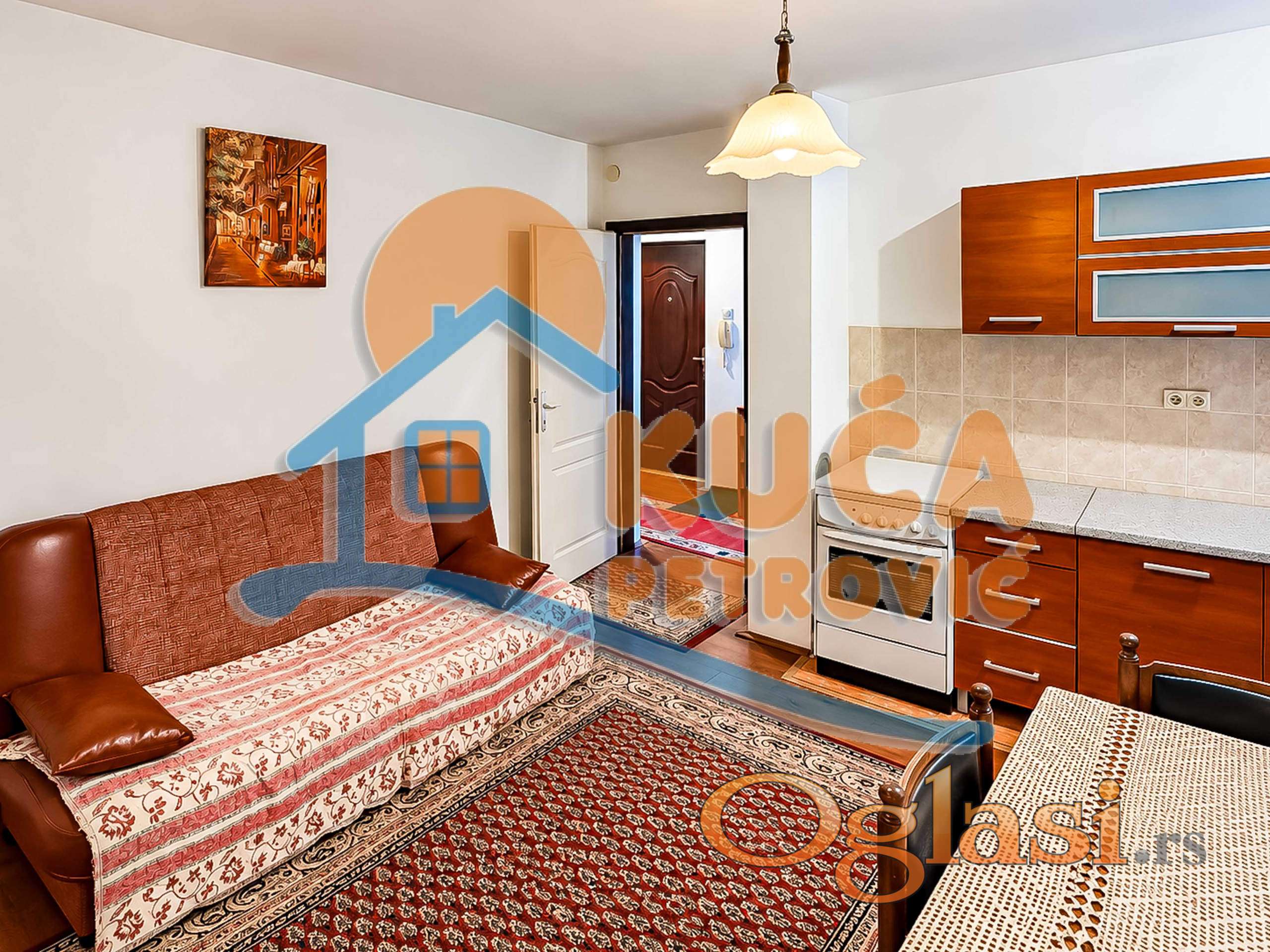 Izdaje se jednosoban stan na Pantaleju, 38m2, na drugom spratu — fotografija