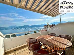 Na prodaju jednosoban stan sa panoramskim pogledom na more Krasici Tivat