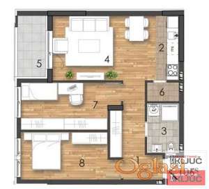 TELEP, 65m2, Trosoban sa pdv, Renomiran investitor