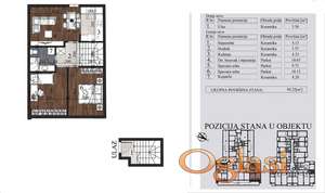 Trosoban dupleks - Cena sa PDV-om