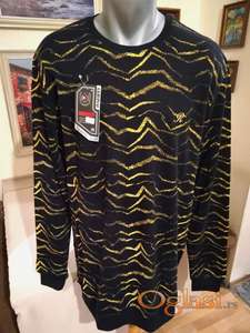 Novi muski pamucni duks Redway u velikom broju 3XL 4XL Crni Novo