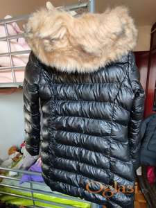 Zimska nova, topla, duga jakna za tinejdžerke, visina 164