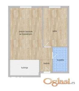 STAN - NOVI SAD - TELEP - 39m2 - 105300 evra