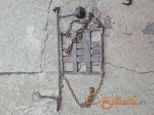 Stari turski kantar, stari kantar, kovane čengele