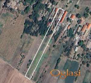 Karlovčić – Plac 19 ari sa uknjiženim objektom od 87m² (Vlasništvo 1/1)