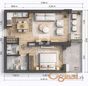 Lux 2.0 od 54,24m2 - BW Bella u izgradnji ID#1710