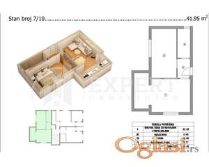 Novogradnja 42m2  Branko Bjegović