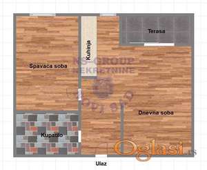 Dvosoban stan u Kamenici !