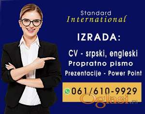 Izrada CV, propratno pismo