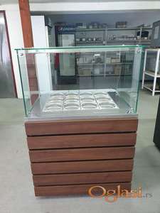 Rashladna vitrina tip salatara 900-800-1360mm za 12 mali kaseta