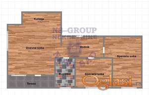 Prodaje se stan na Adicama 55m2