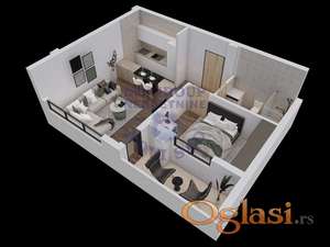 ~ Dvosoban stan na Starom Majuru sa PDV-om ~