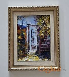 Ulje na platnu - Jesenji prolaz