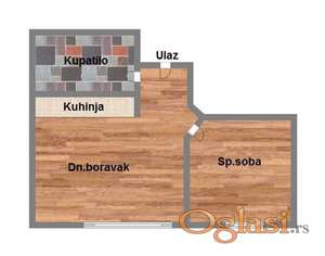 Odličan dvosoban stan na Novom Naselju.