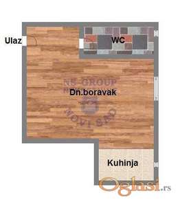 Odlična garsonjera u izgradnji na fantastičnoj lokaciji!