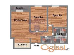 Trosoban - 64m2 - Trandžament