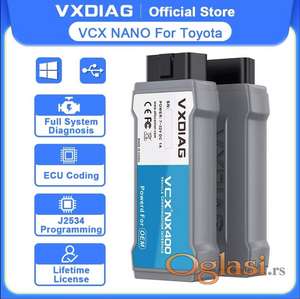 Novo - VXDIAG NANO NX400 Pro USB / WIFI Toyota Lexus OBD2
