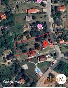 Ravan plac na vrhu Bocki sa vikendicom