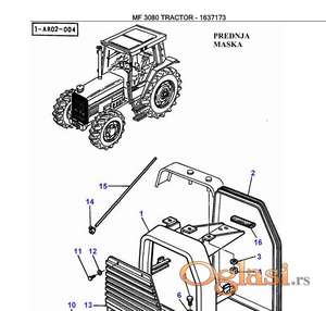 Massey Ferguson 3080 - Katalog delova