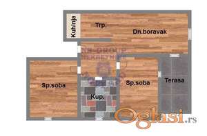 Dvoiposoban stan na Adicama, 42m2!