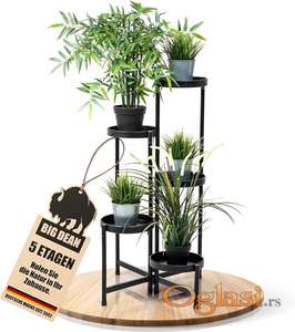 Prelepo postolje za cveće sa 5 etaža